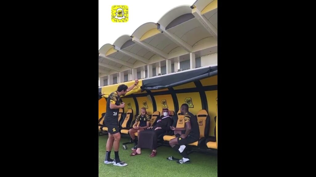 حديث احمد كعكي مع لاعبي الفريق #الاتحاد