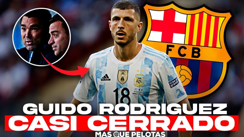 💣CONFIRMADO: ¡GUIDO RODRÍGUEZ A UN PASO DEL BARÇA!