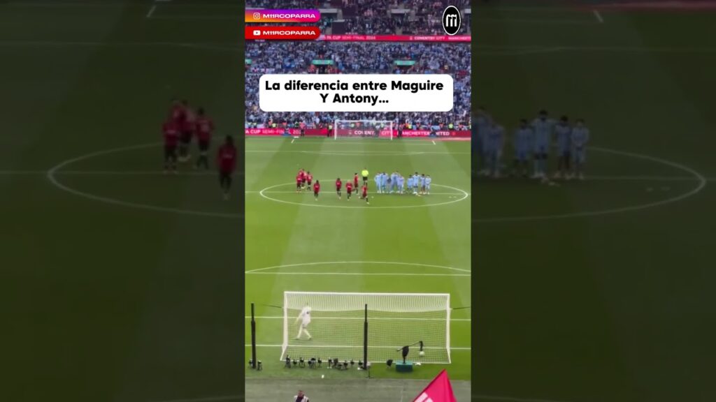 LA DIFERENCIA DE CLASE ENTRE HARRY MAGUIRE Y ANTONY TRAS VENCER AL COVENTRY CITY 🏴󠁧󠁢󠁥󠁮󠁧󠁿🇧🇷