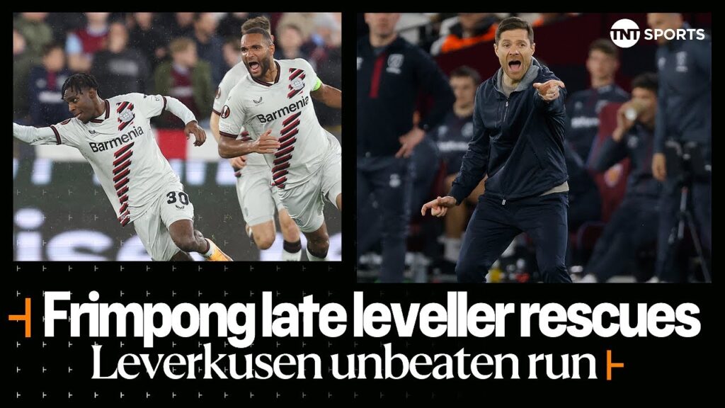 Hammers exit #UEL as Jeremie Frimpong keeps German side's unbeaten season going 😮‍💨