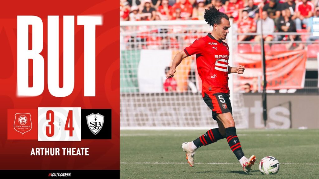 👟💥 Saison 23/24 - J31 | Le but d'Arthur Theate contre Brest