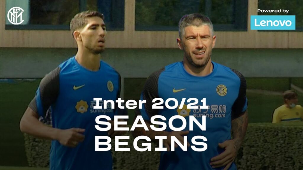 INTER'S 20/21 SEASON BEGINS | FIRST TRAINING SESSION (with ACHRAF HAKIMI and ALEKSANDAR KOLAROV) ⚫🔵