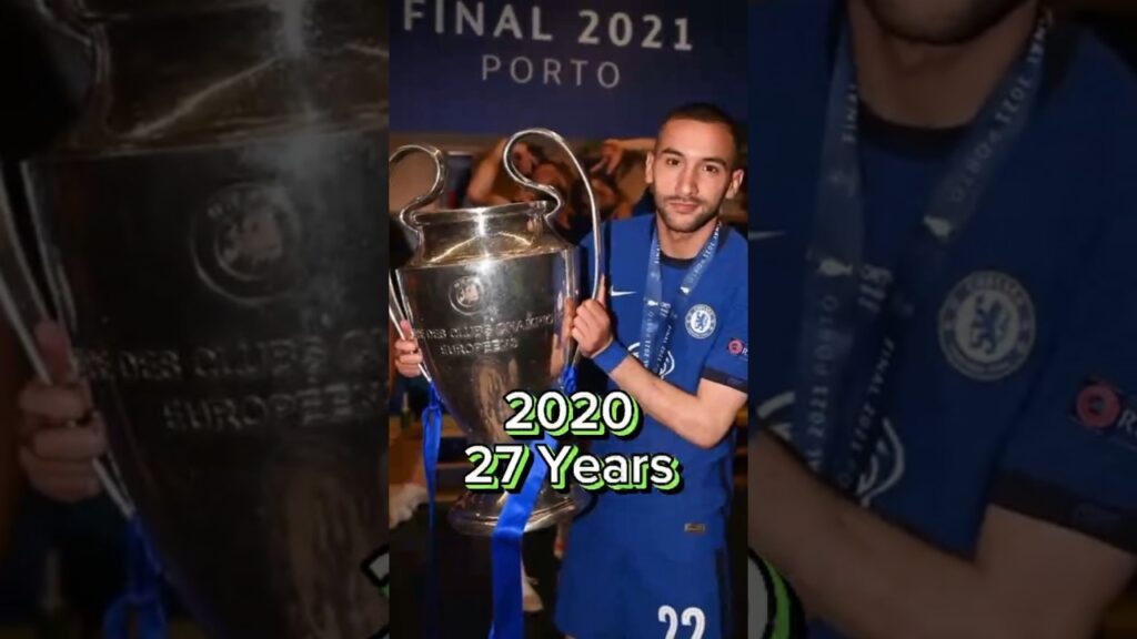 Hakim Ziyech Evolution ⚽️#shorts #football #hakimziyech #chelsea #soccer #soccershorts #galatasaray