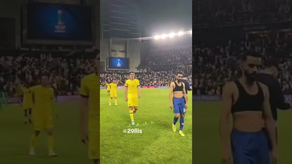 لاعبين الهلال و تشلسي في العالميه💙