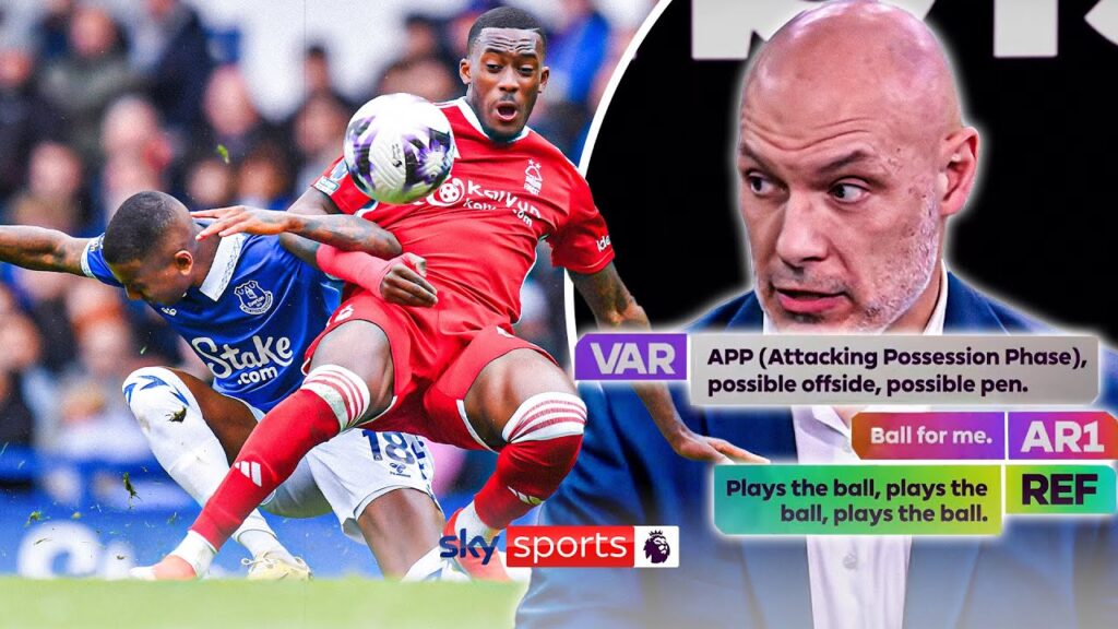 Listen to VAR audio that caused Forest penalty controversy 🔊 | Match Officials Mic'd Up