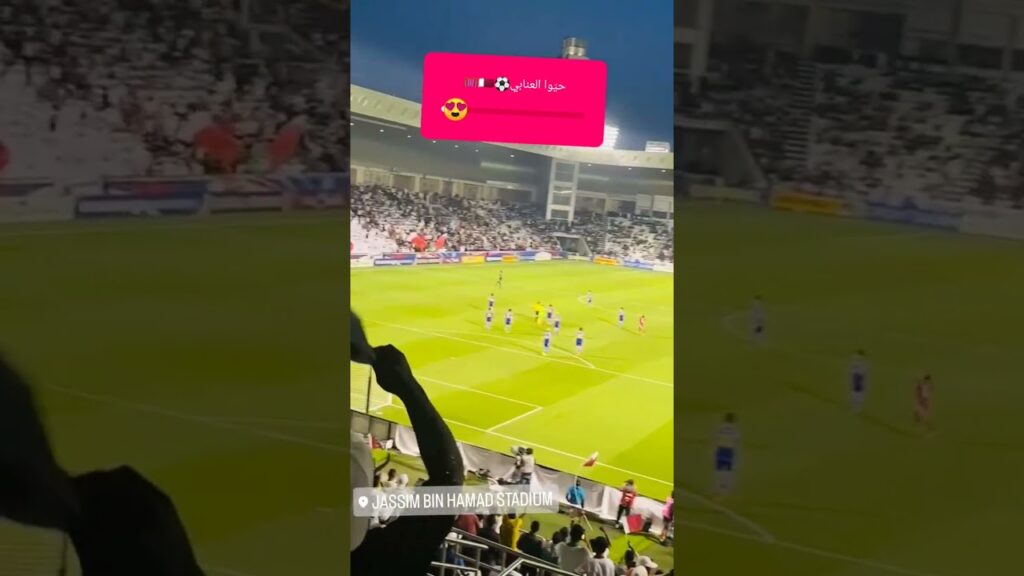 A header from J. Gaber puts Qatar temporarily ahead against Japan U23.