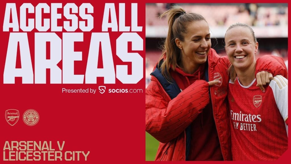 ACCESS ALL AREAS | Arsenal vs Leicester City (3-0) | All the goals, celebrations and more | WSL