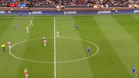 Katie McCabe skill vs Chelsea