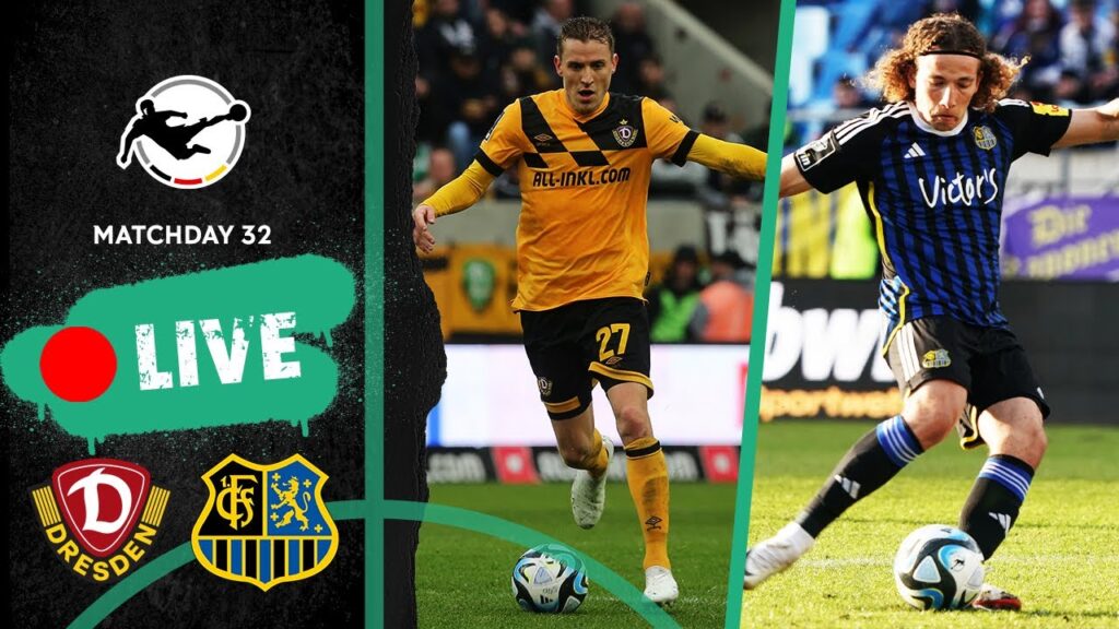 LIVE 🔴 Dynamo Dresden vs. FC Saarbrücken | Full Game | 3rd Division 2023/24