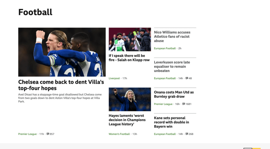 Anyone else find it frustrating how little coverage the EFL gets on BBC Sport? The supposed main national broadcaster.