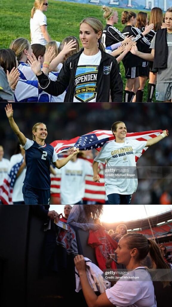 Flashback player: Heather Mitts. (137 games, 2 Goals 1999-2012 USWNT)