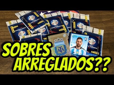 Album y Figuritas COPA AMERICA 2024 - Compre sobres en el VEA, están arreglados?