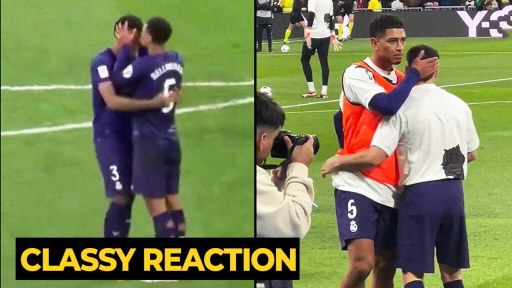 Jude Bellingham shown his leadership quality with respected Eder Militao and motivated his teammates