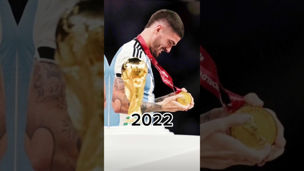 Evolusi Rodrigo De Paul(2002-2024)#depaul #shorts #football