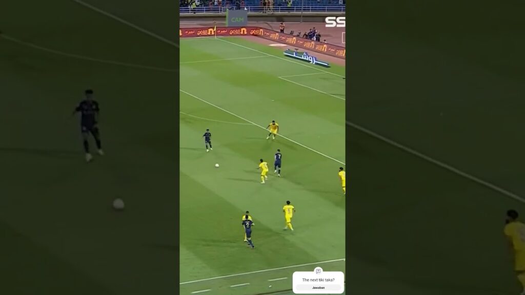 The next level tiki taka Al Nassr