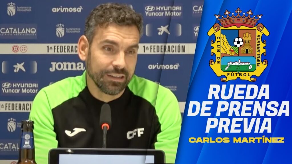 Rueda de prensa previa Carlos Martínez #OsasunaPromesasFuenla