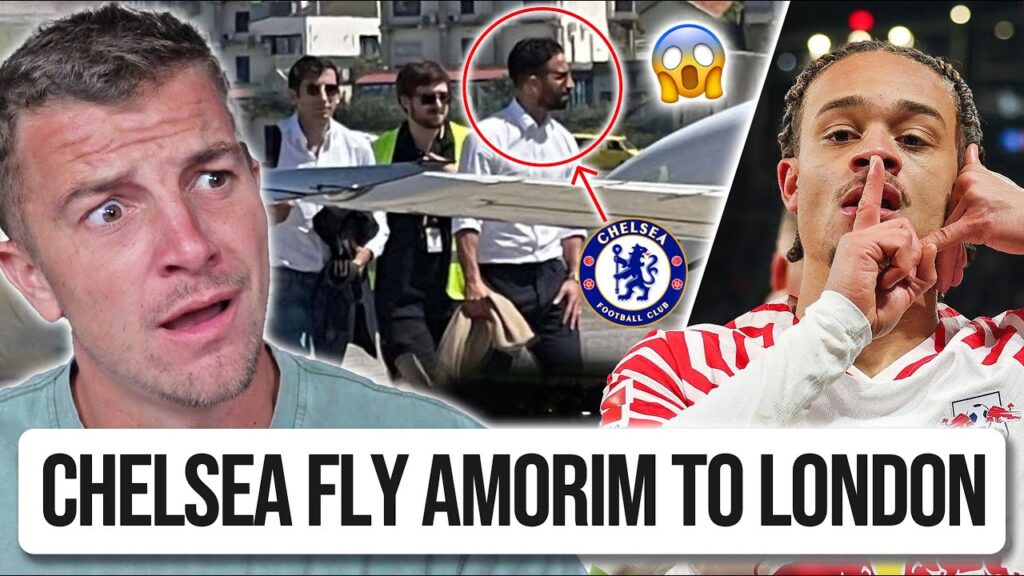 CHELSEA FLEW AMORIM TO LONDON? 😱 | CHELSEA NEWS!