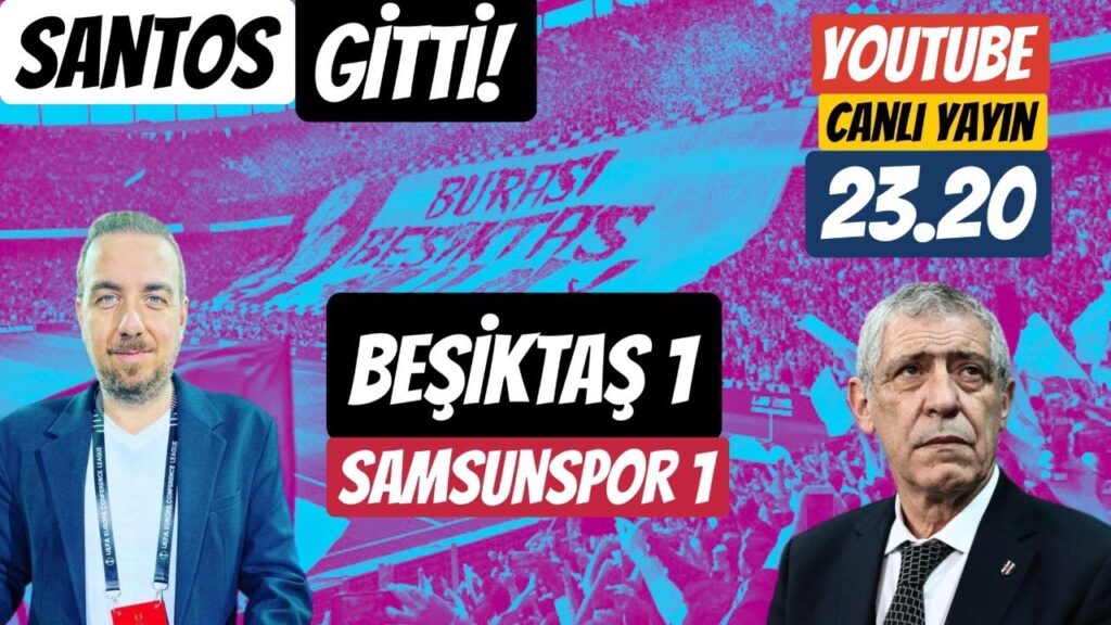 SANTOS GİTTİ ! BEŞİKTAŞ'IN YENİ HOCASI KİM OLACAK?