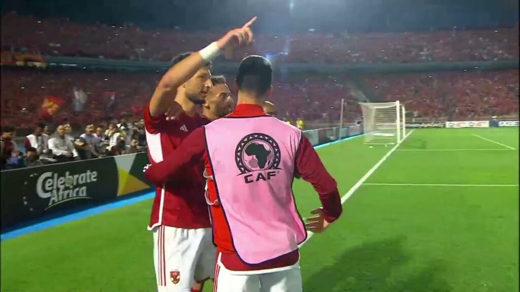 وسام ابو علي يسجل الهدف الثاني هدف عالمي للاهلي في شباك مازيمبي من اسيست علي معلول 🤩