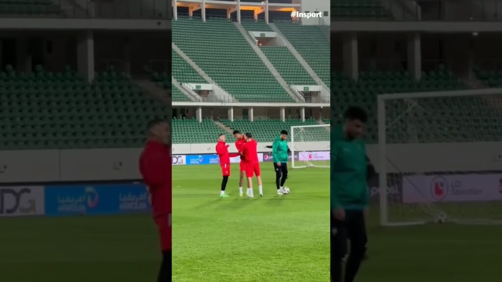 حكيم زياش و بلال الخنوس يعاقبان أمير ريتشاردسون من تداريب المنتخب المغربي #الركراكي #زياش  #أخبار