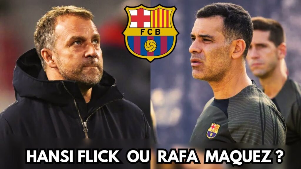 🚨 RAFA MARQUEZ FUTUR ENTRAINEUR DU BARCA ?!! HANSI FLICK N'EST PAS CONTENT !!!