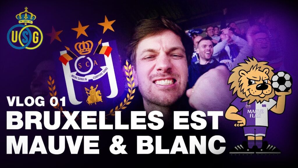 🟣⚪️ RSC ANDERLECHT vs UNION SG 🟡🔵 Les Mauves en tête des Champions Play-Offs! VLOG 01