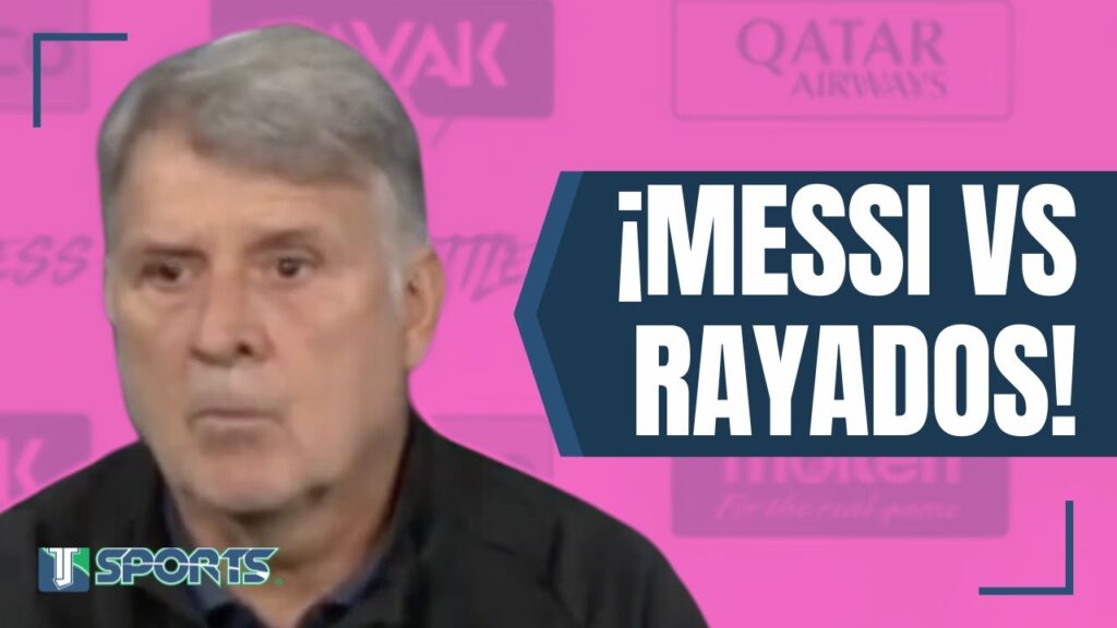 ¿JUGARÁ Lionel Messi ante Rayados? La RESPUESTA de Gerardo Martino a su ESTADO DE SALUD