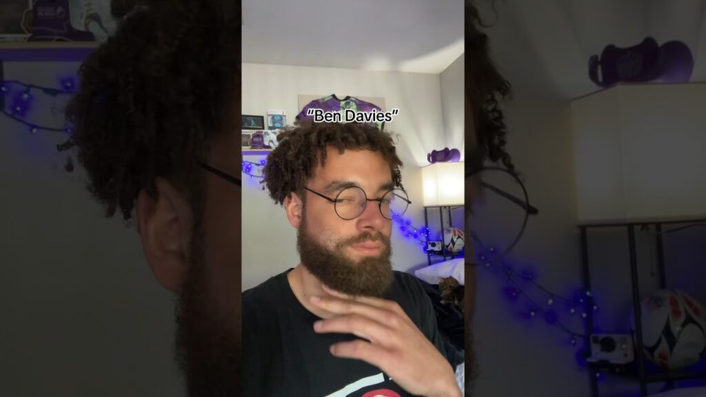 BEN DAVIES IS BACK WERE SAVED 🤣   #spurs #premierleague #tottenham #football #youtubeshorts #funny