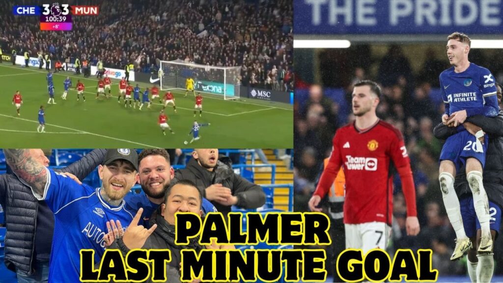 ICE Cold Palmer Last Minute Goal Vs Manchester United! Mason Mount In The Mud