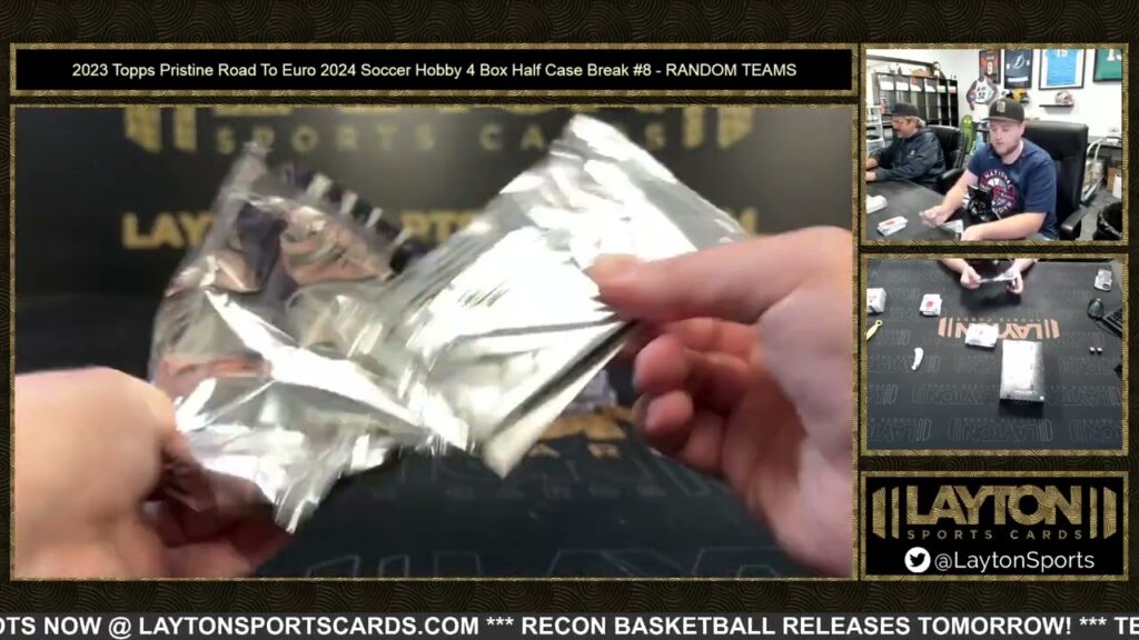 2023 Topps Pristine Road To Euro 2024 Soccer Hobby 4 Box Half Case Break #8   RANDOM TEAMS
