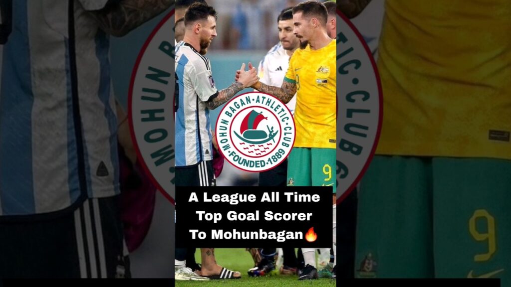 Wow😍 Jamie Maclaren To Mohunbagan🔥 5 Times Golden Boot Winner💥 #MohunBagan #short