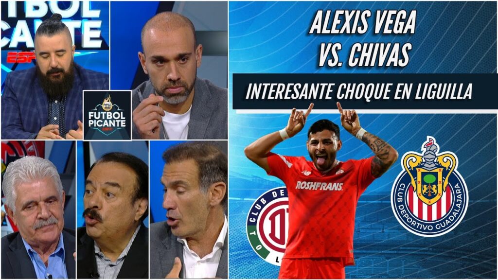 ALEXIS VEGA vs. las CHIVAS: El momento del goleador del TOLUCA en el Clausura | Futbol Picante