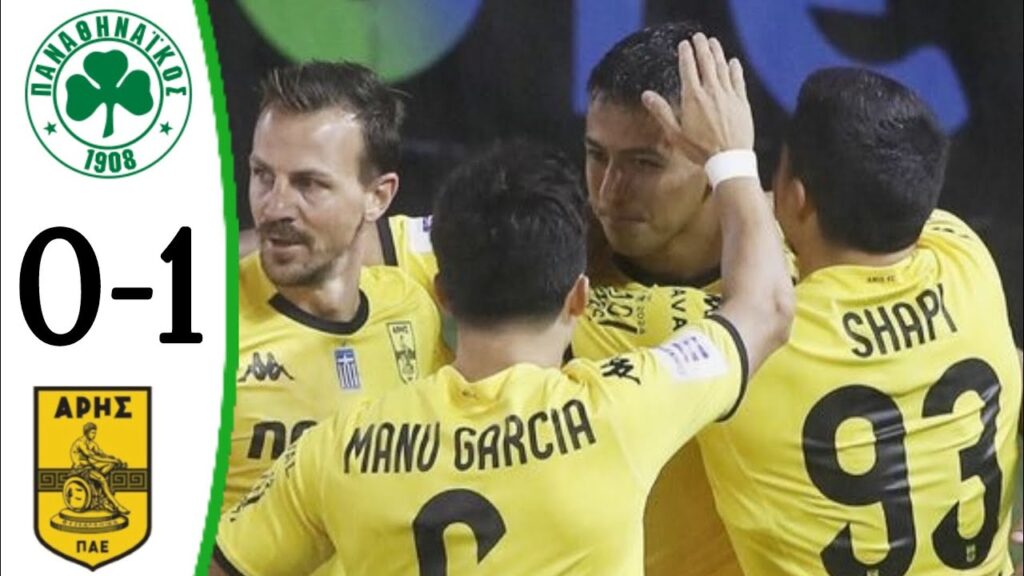 Gol de Álvaro Zamora, Panathinaikos vs Aris (0-1) Todos los goles y resumen ampliado