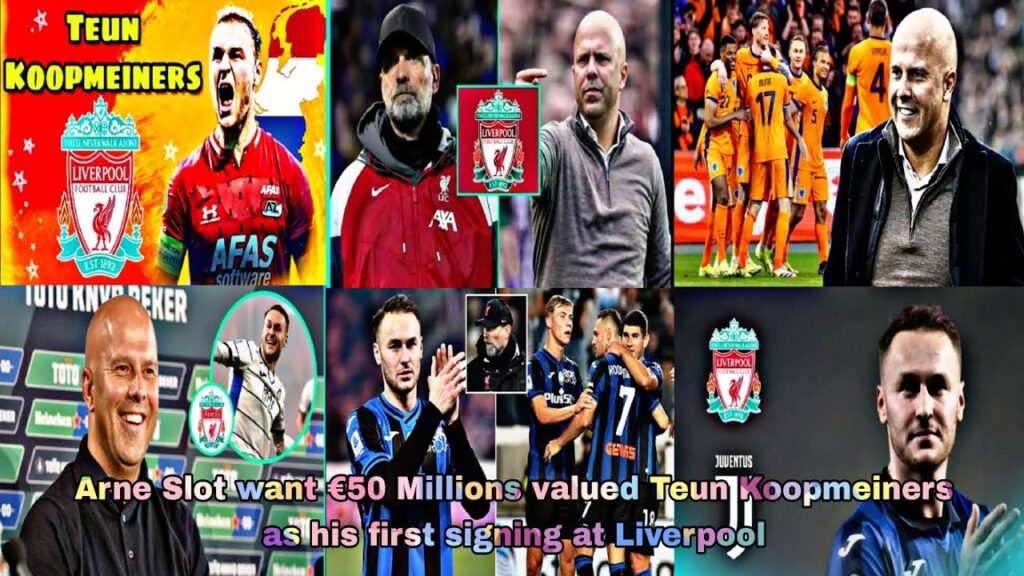 Arne Slot want €50 Millions valued Teun Koopmeiners as his first signing at Liverpool ✅🤯🎯
