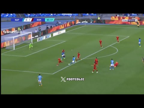 Mathias Olivera goal vs Roma | Napoli vs Roma | 1-1 |