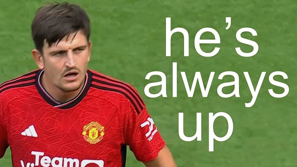 Harry Maguire just wants to be a striker...