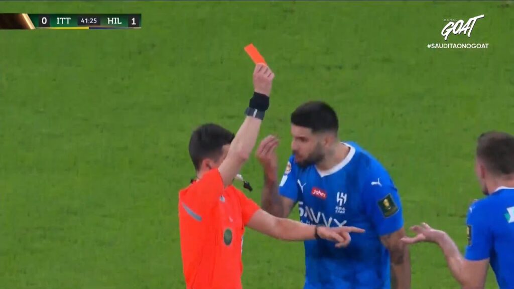 Sergej Milinković-Savić RED CARD | Al-Ittihad vs Al-Hilal 0-1 Extended Highlights | King's Cup 23/24