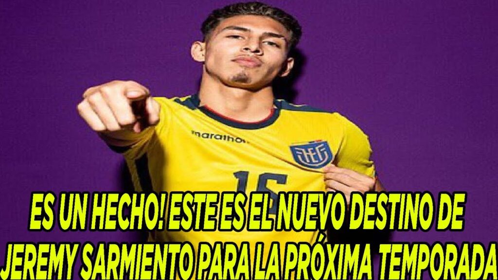 ES UN HECHO! ESTE ES EL NUEVO DESTINO DE JEREMY SARMIENTO PARA LA PRÓXIMA TEMPORADA