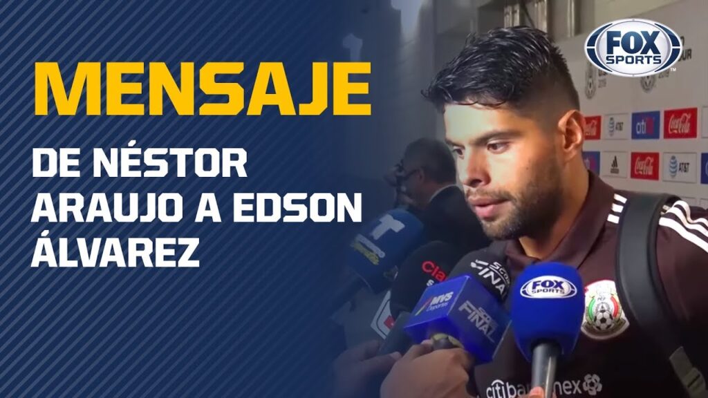 Néstor Araujo recordó su lesión tras lo que pasó con Edson Álvarez