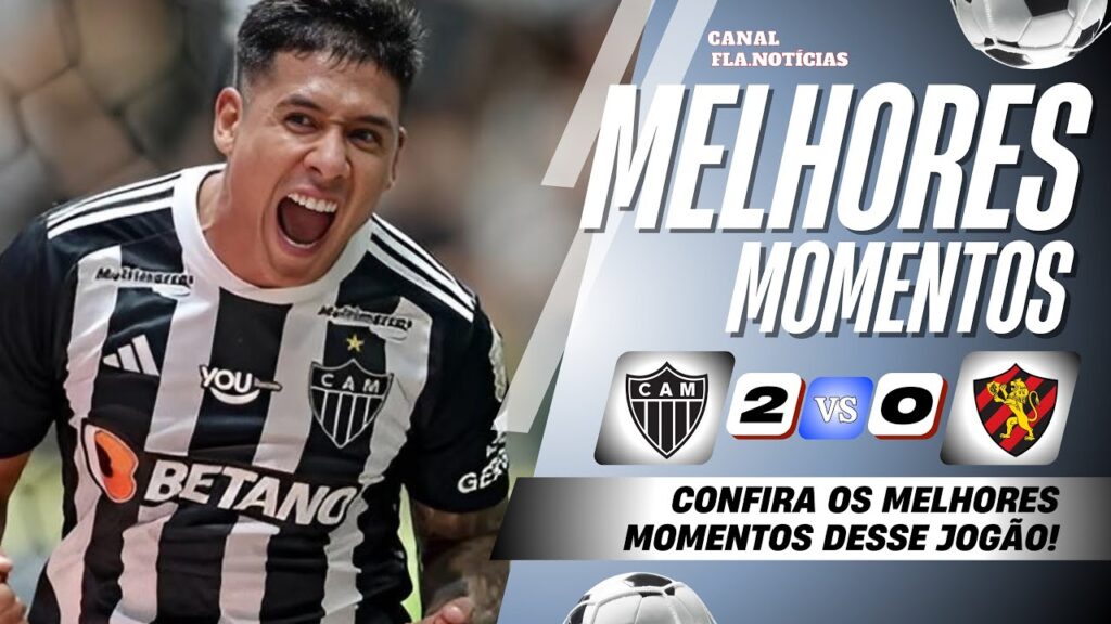 ATLÉTICO-MG X SPORT 2-0 MELHORES MOMENTOS 3ª FASE COPA DO BRASIL 2024