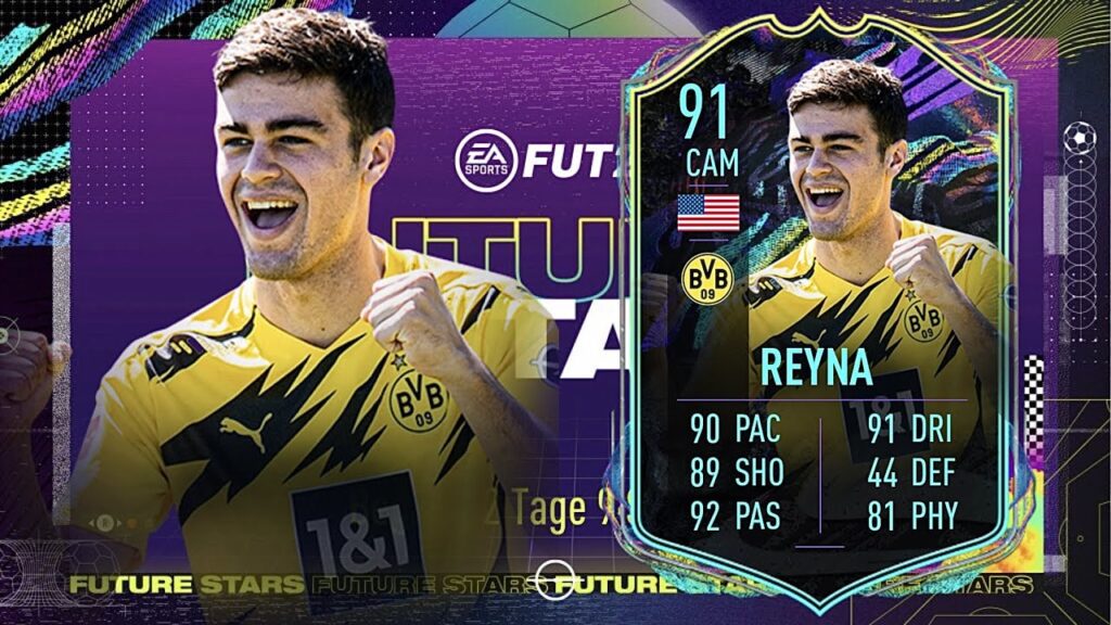 FIFA 21: GIOVANNI REYNA 91 FUTURE STAR PLAYER REVIEW I FIFA 21 ULTIMATE TEAM