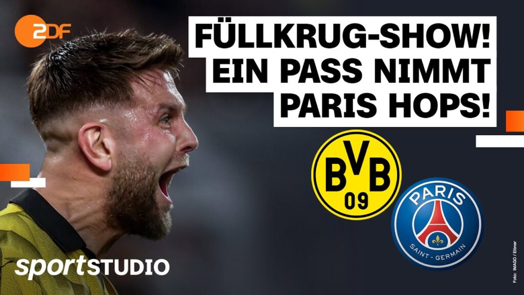 Borussia Dortmund – Paris Saint-Germain | UEFA Champions League 2023/24, Halbfinale | sportstudio