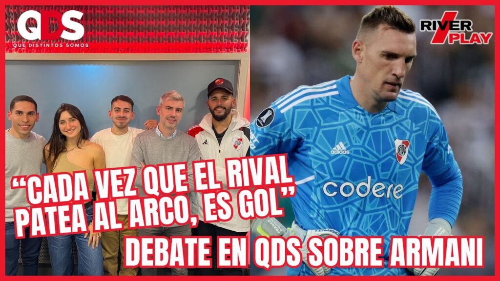 👀🐙 FACU BRIGNOLO fue POLÉMICO: ¿ARMANI ya NO SALVA a RIVER como antes? - Debate en QDS
