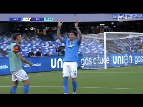 Gol di Mathías Olivera, Napoli-Roma 2-2 | Tutti gli obiettivi e gli highlights estesi