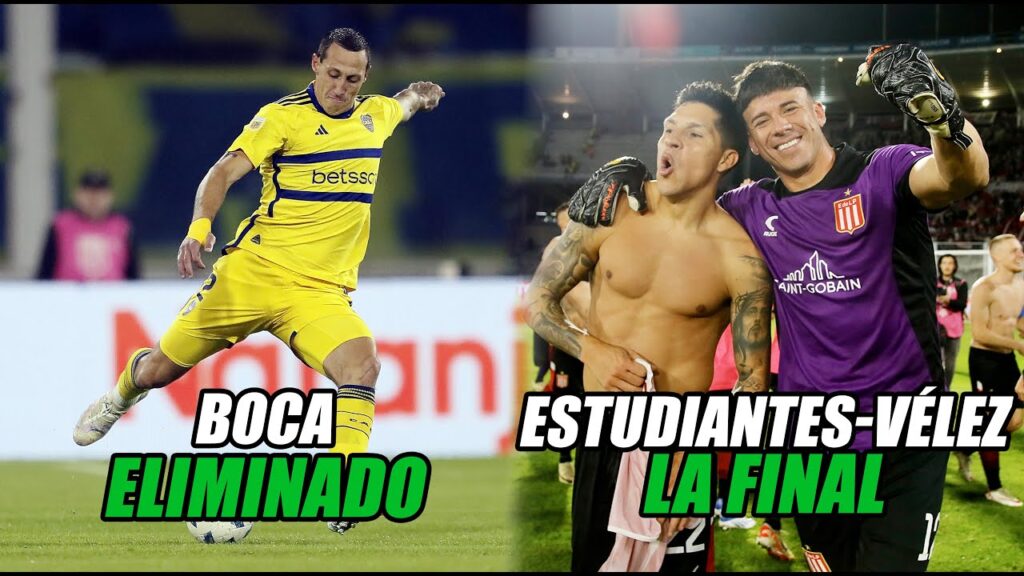BOCA ELIMINADO | ESTUDIANTES Y VELEZ LA FINAL | TARDE DE CHAMPIONS | INSUA CONTRA LA DIRIGENCIA