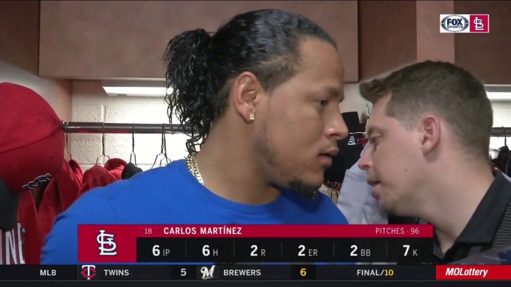 Carlos Martínez on victory: 'All my pitches were working'