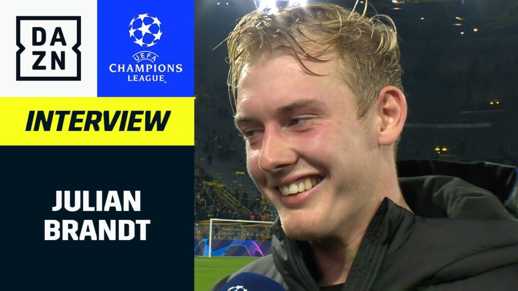 Brandt: "Wenn alles perfekt wäre, wäre es langweilig" | Post-Match Interview Dortmund - Inter | DAZN