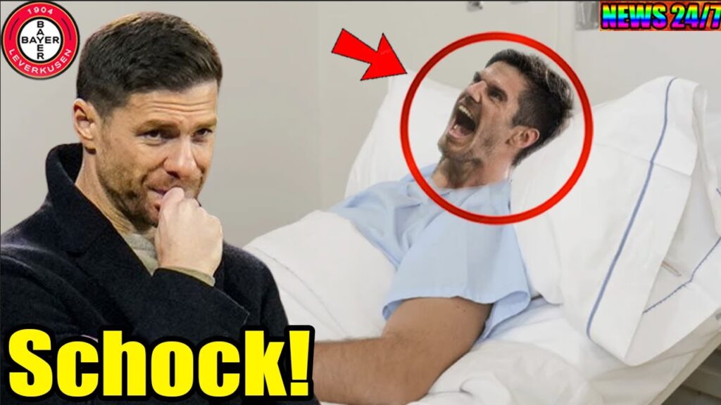 🔥Schock! Hofmann verletzte sich vor dem Spiel gegen AS Rom schwer! Xabi Alonso ist besorgt