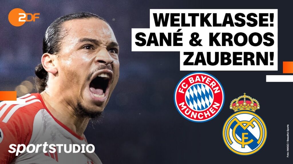 FC Bayern München – Real Madrid | UEFA Champions League 2023/24, Halbfinale | sportstudio
