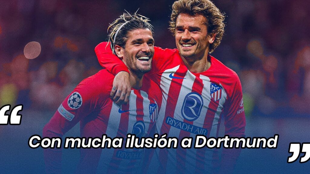 🎙 GRIEZMANN & DE PAUL | Entrevista postpartido Atleti 2-1 BVB | UCL cuartos de final 2023/2024